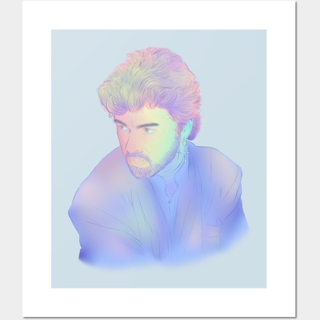 George Michael Wall Art by KatieRose